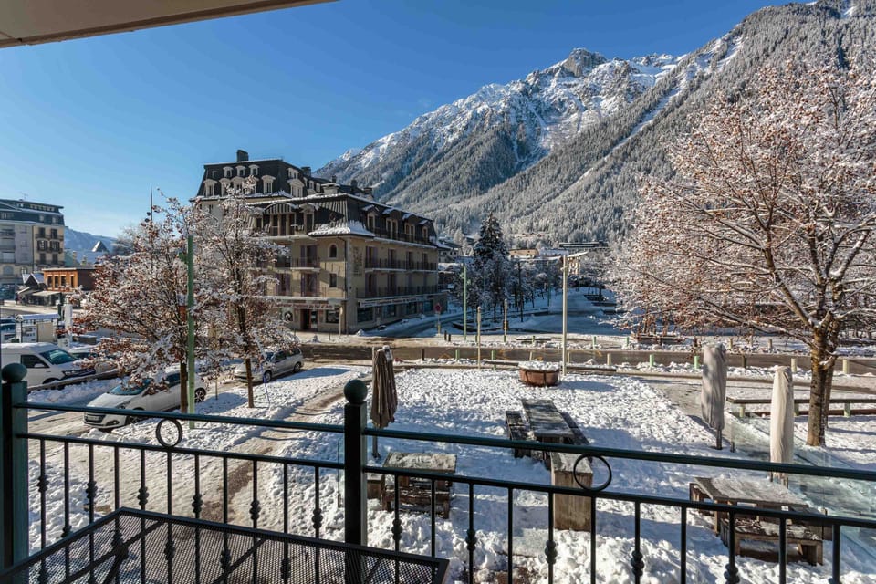 Balcony View in the winter