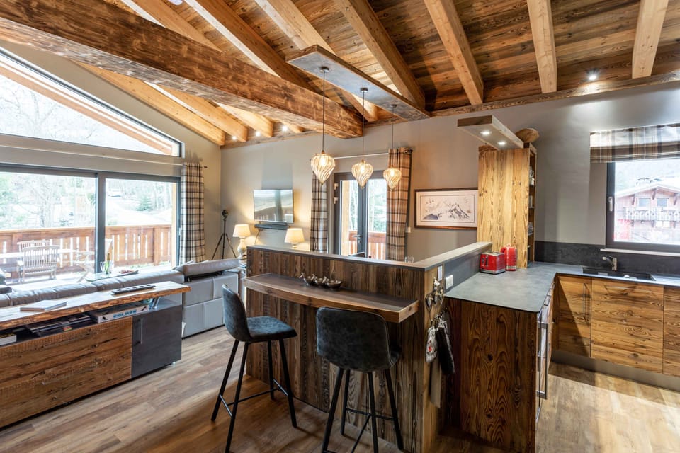 Open plan living space