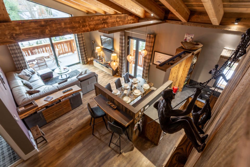 Spacious open plan living space