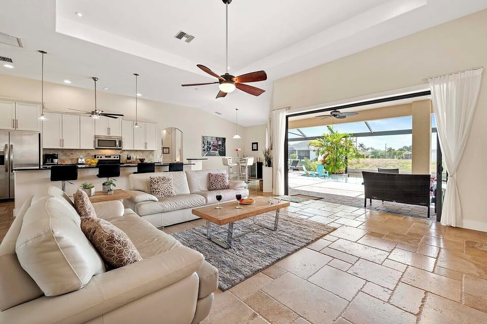 Living Room with View of the Lanai