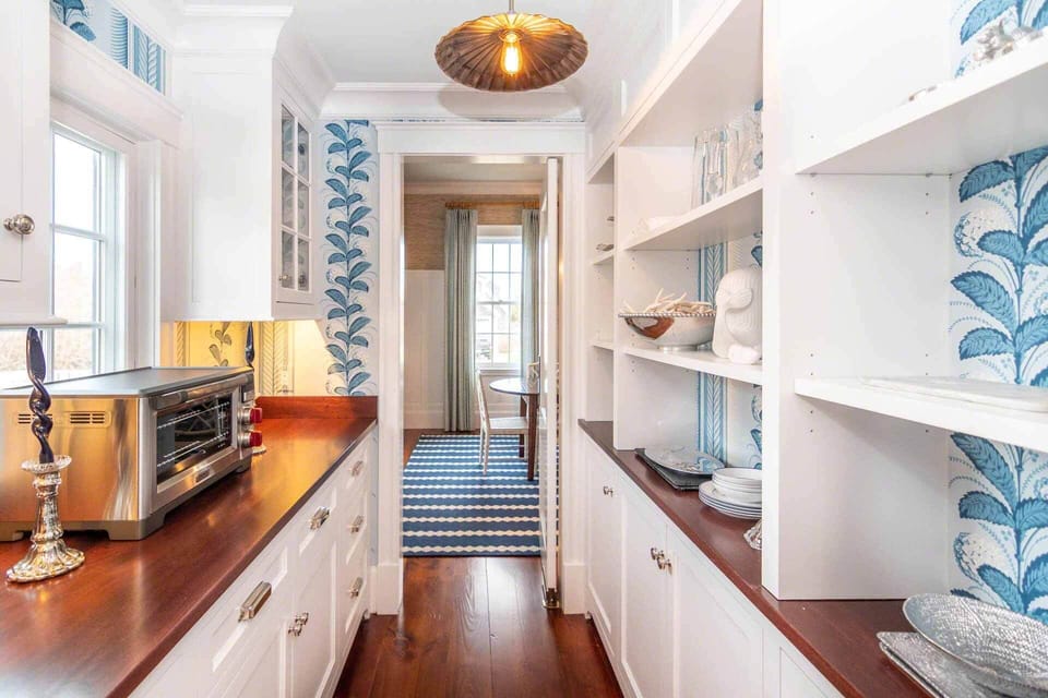 Kitchen Pantry with Door to the Formal Dining Room