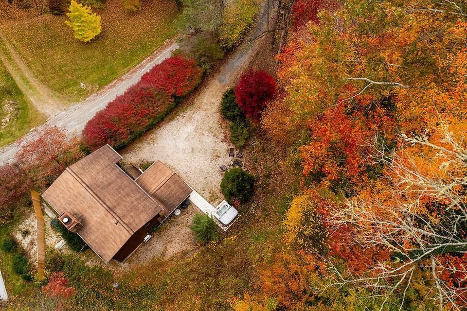 Aerial - Private Hot Tub -4