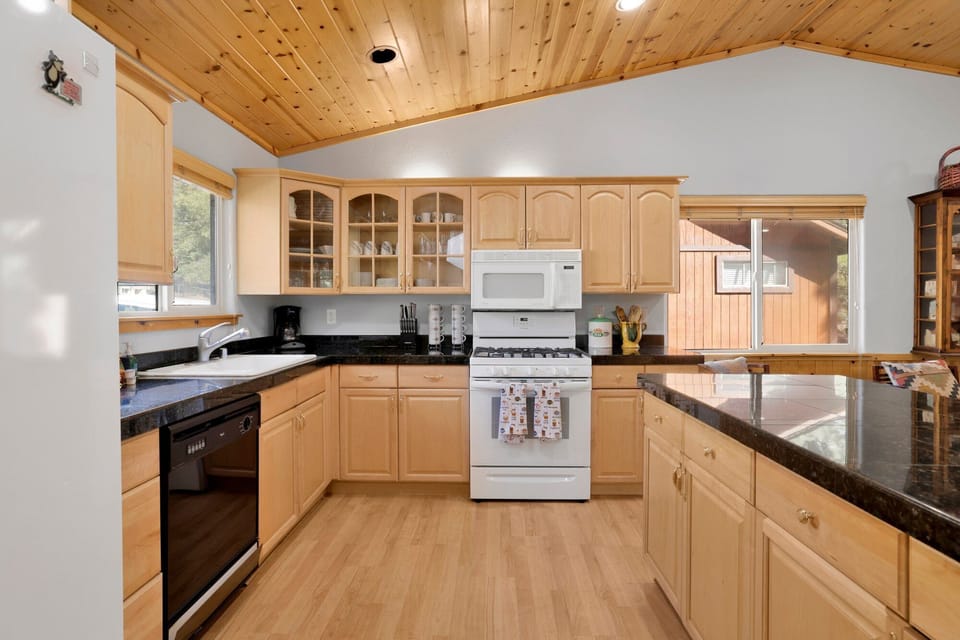 Plenty of room for cooking that special meal.