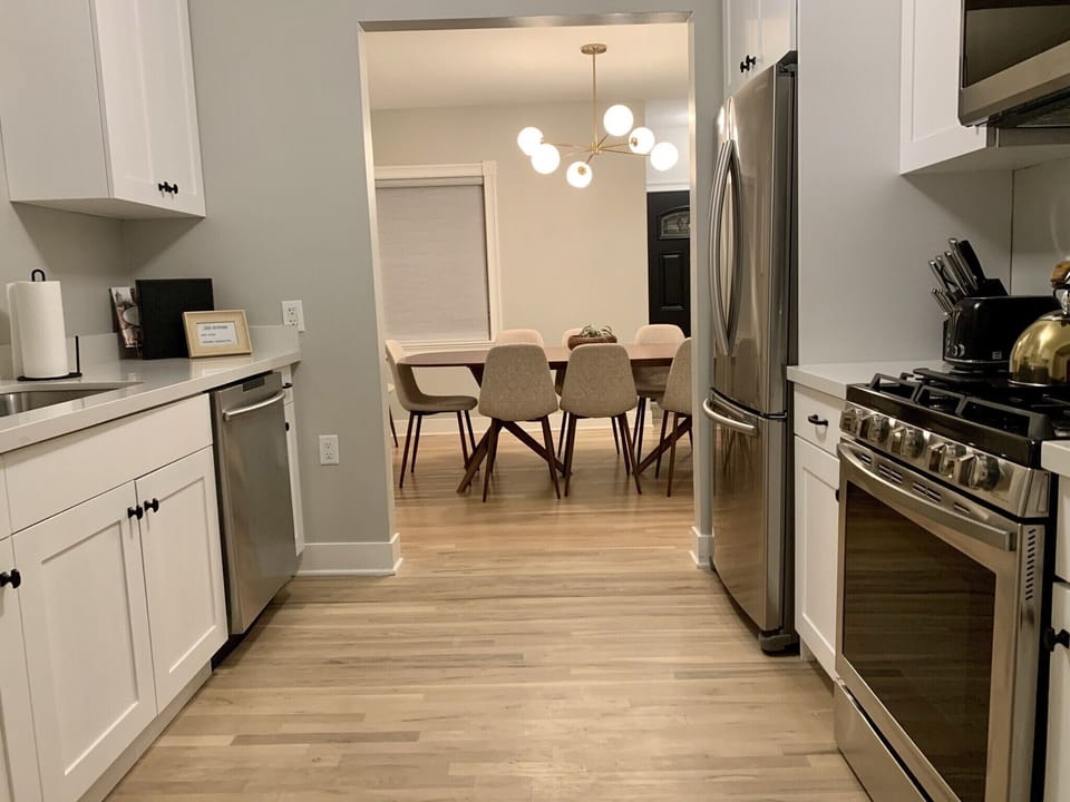 Main floor kitchen