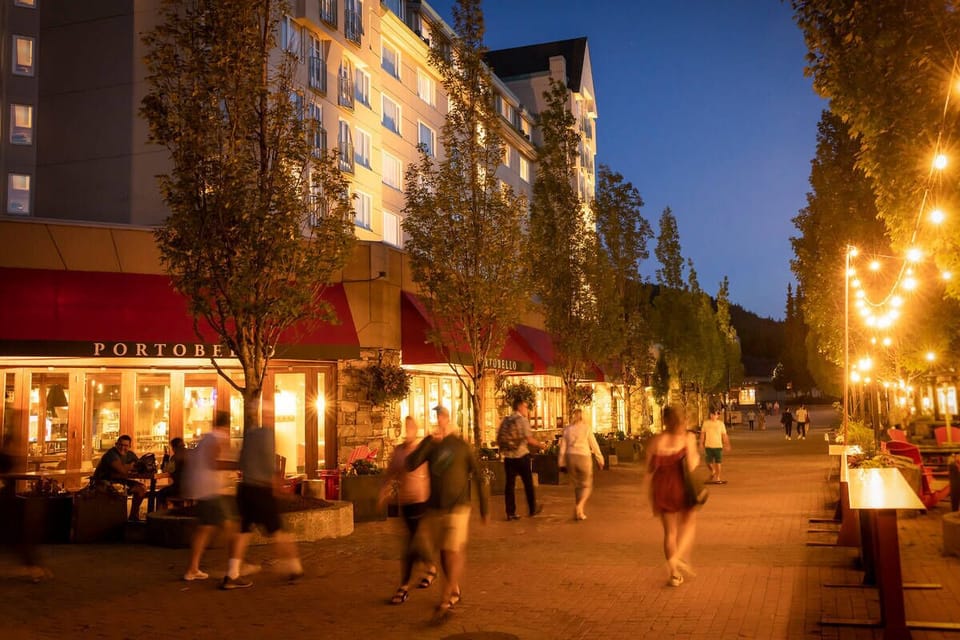 - Stroll through Whistler's Upper Village at the base of Blackcomb Mountain and enjoy Whistler's best shopping, dining and bars. 