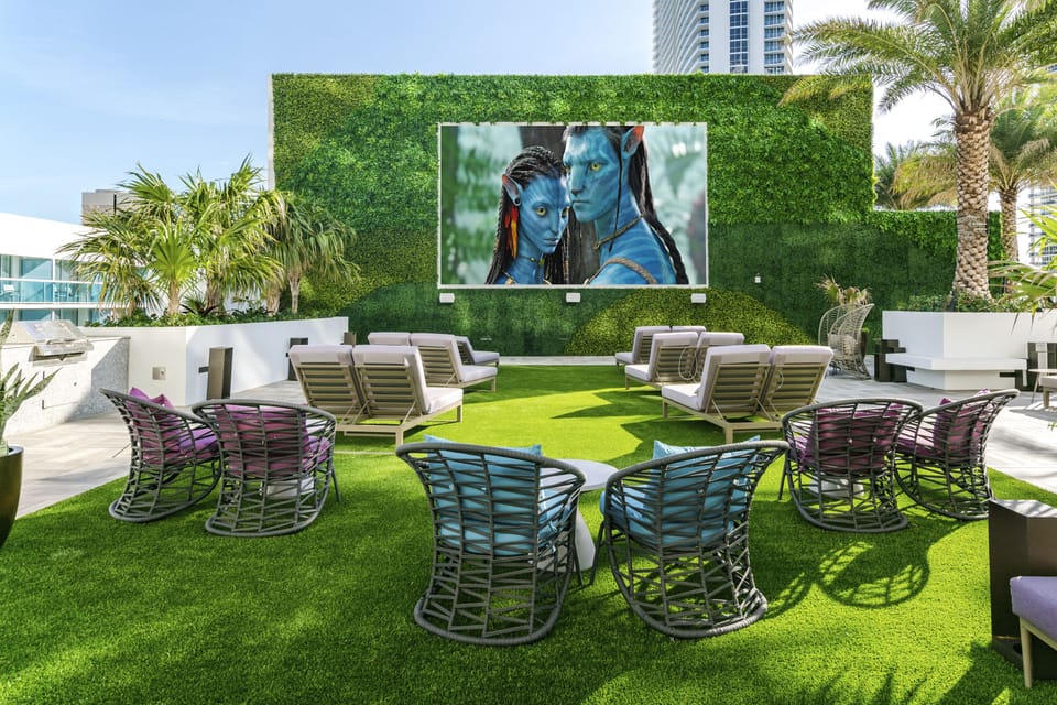 Feeling like watching a movie? Hyde Beach House is waiting for you!