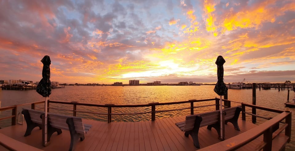 View you wake up to from front step of condo - onsite dock (can fish from)