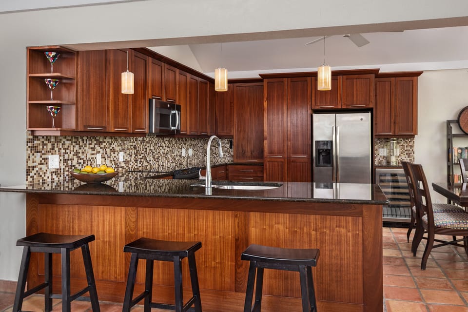 Fully equipped kitchen