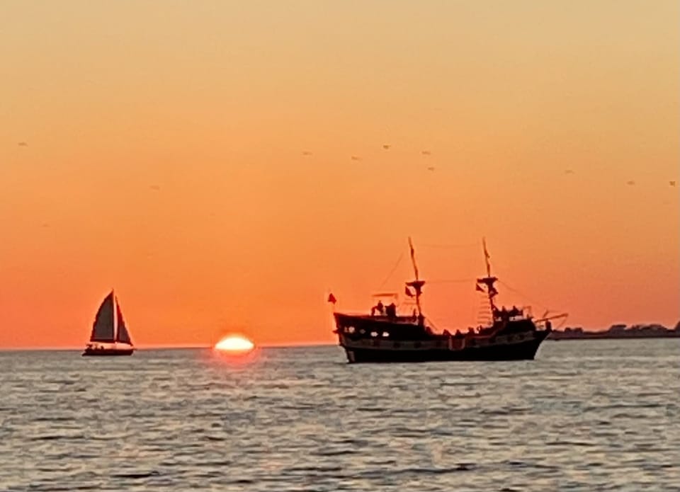 The Beach (Be on the lookout for the daily incursion of pirates)