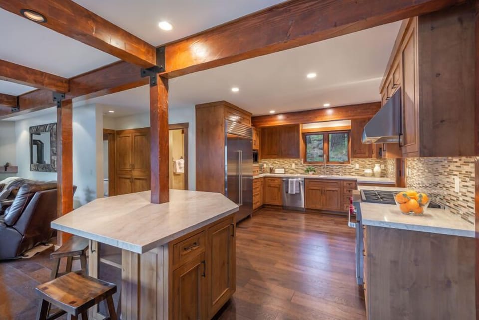 View of Kitchen from Dining Room