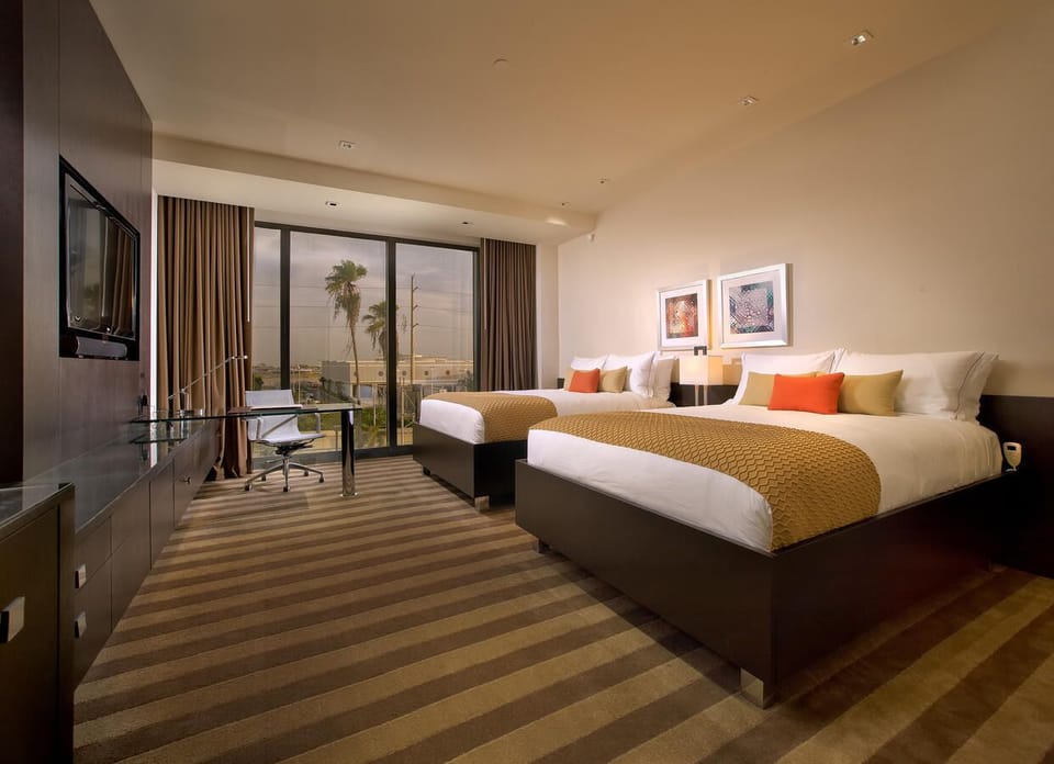 Breathe in the view from a bright, modern retreat.
