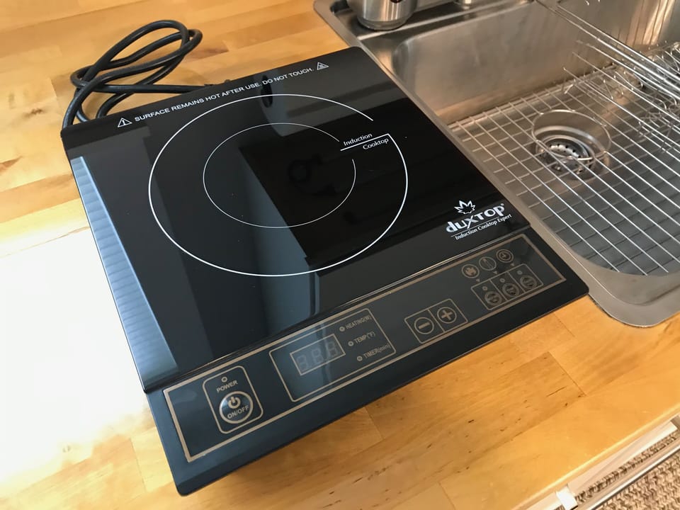 Countertop induction hot plate