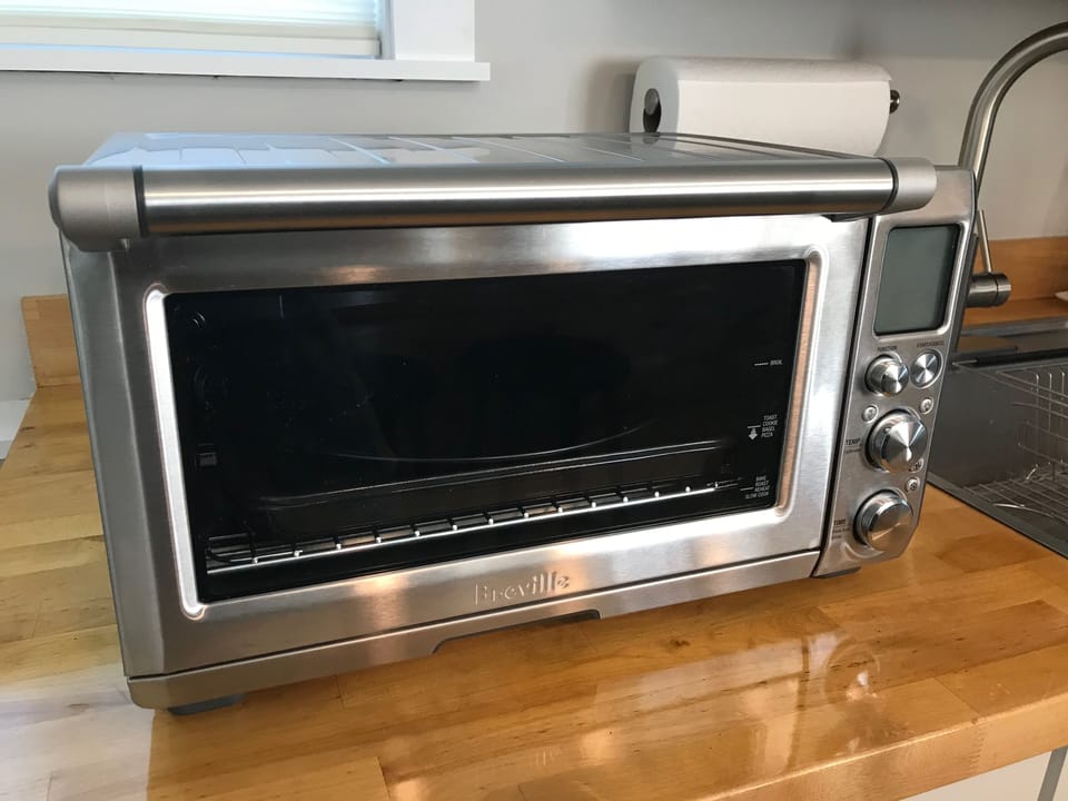 Breville countertop smart oven is big enough to cook a turkey in