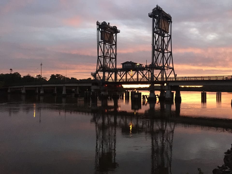 Wardell Bridge at Sunset