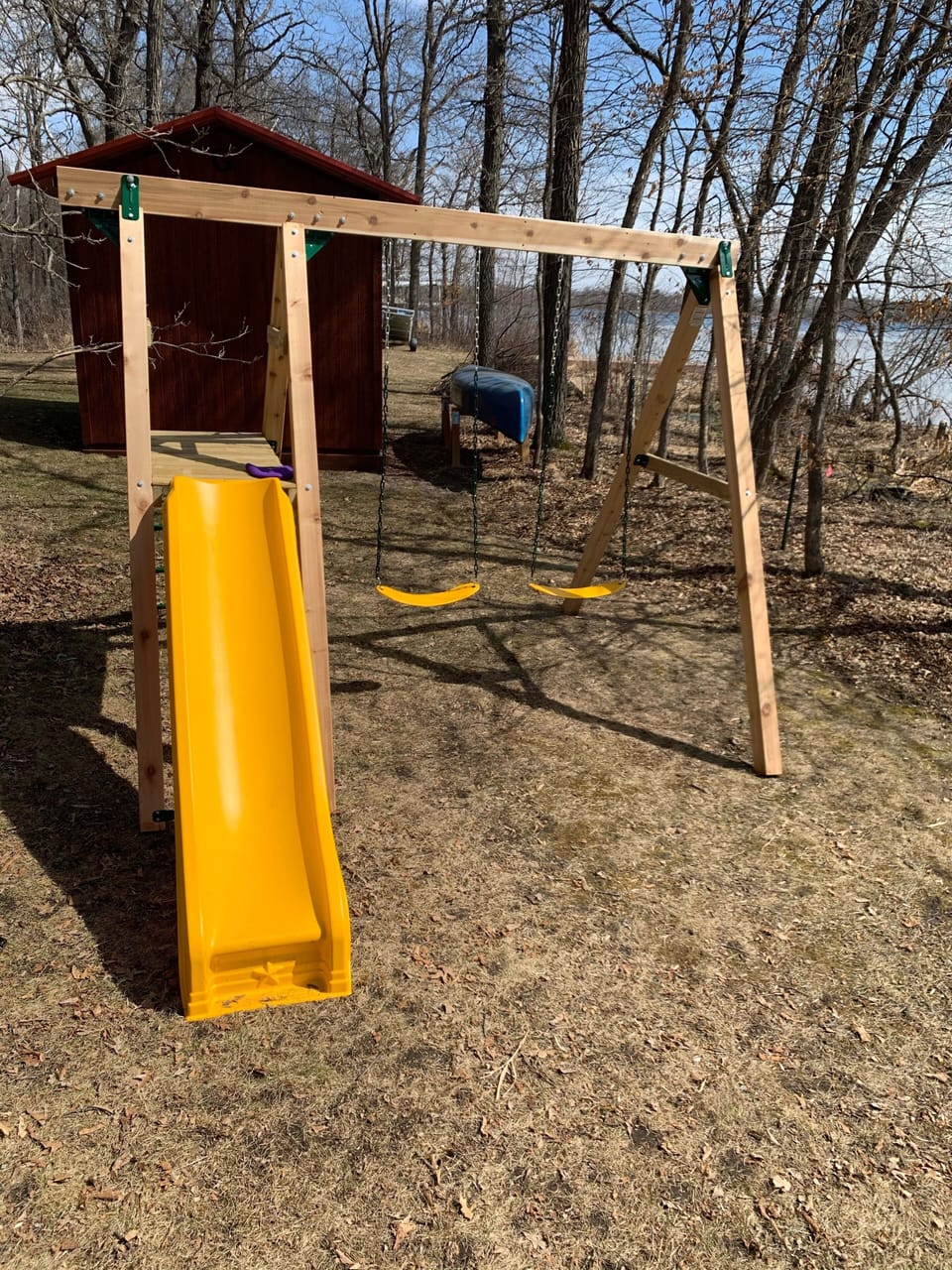 New swing set 