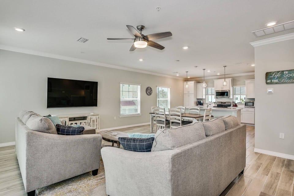 Open concept living with room for everyone!