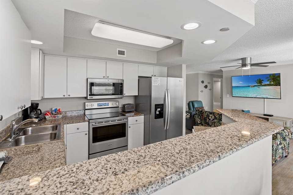 New appliances in Kitchen