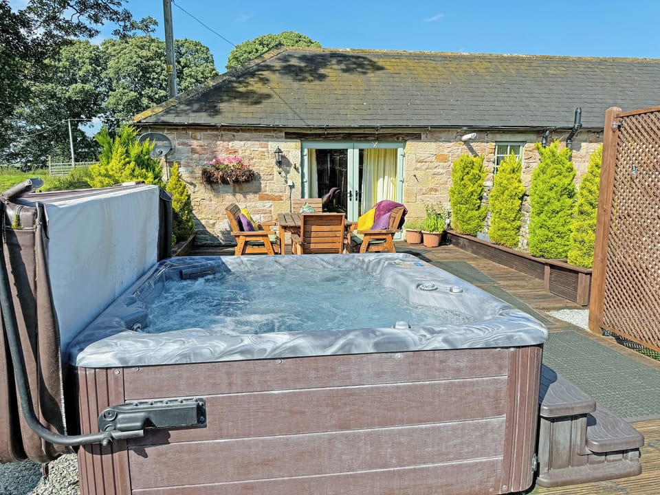 Hot tub | Lily Rose Cottage, Gilsland, near Brampton