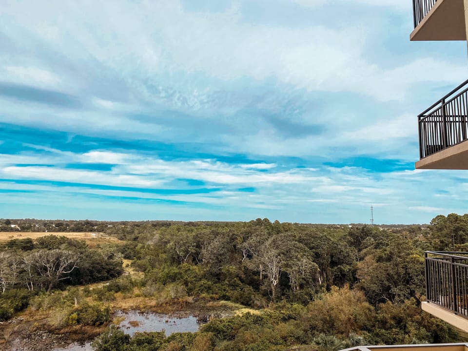 Grab a cup of coffee and relax on the balcony!