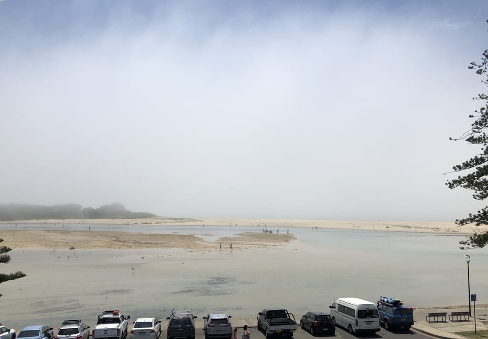 Superb sea mist coming in some mornings
