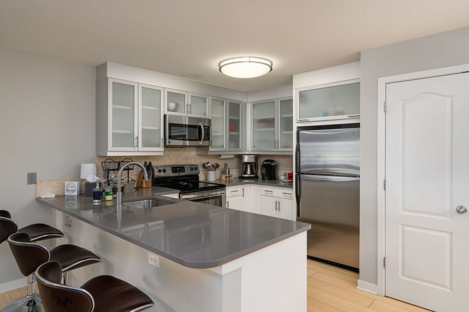 Clean, modern kitchen