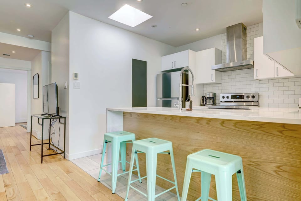 This is kitchen #1 fully-equipped with all you'd need to prepare meals at home.
