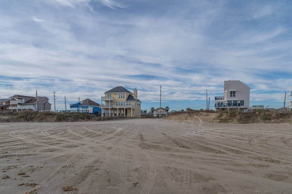 The beach parking is perfect for car or carts, it allows you to get super close so you don't have to lug your gear