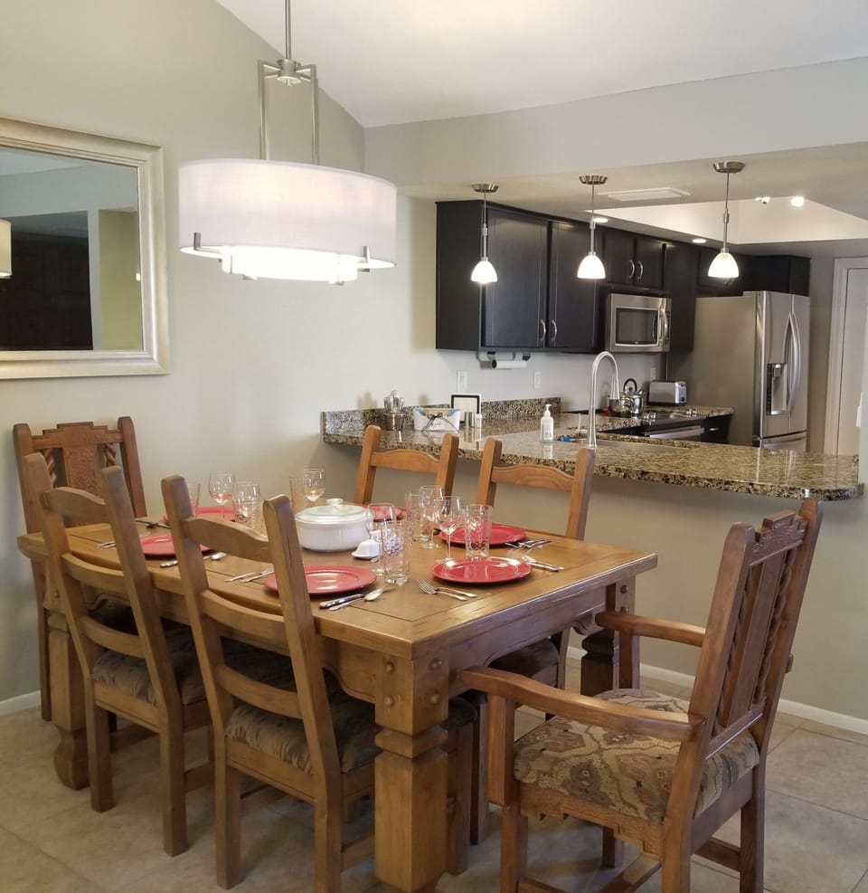 Beautifully furnished with details for your comfort throughout
