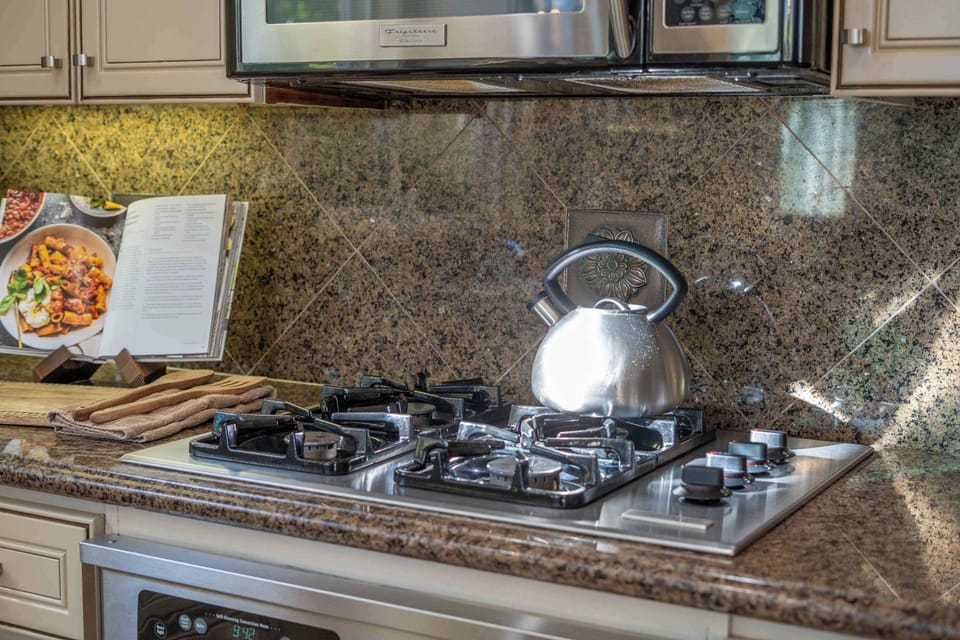 Stovetop in Kitchen