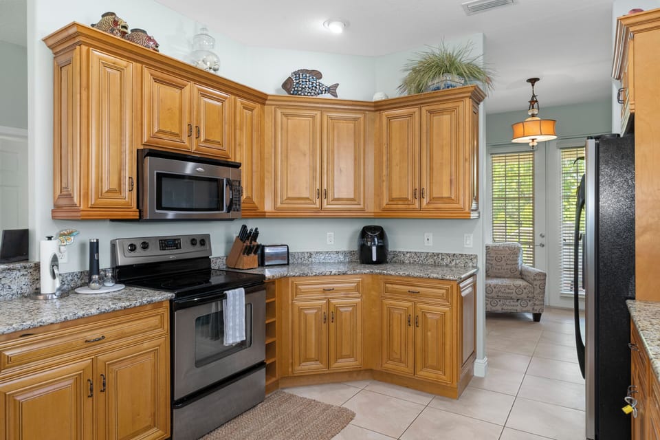 Fully equipped kitchen 