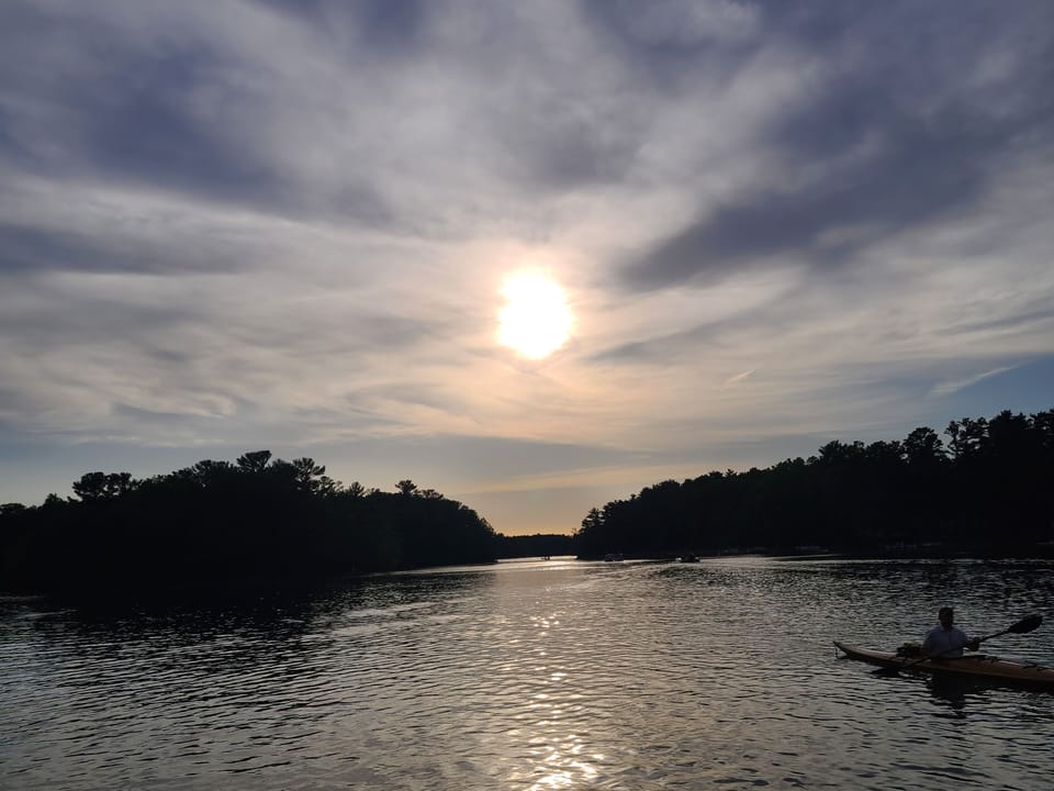 Rainbow Lake on the Chain