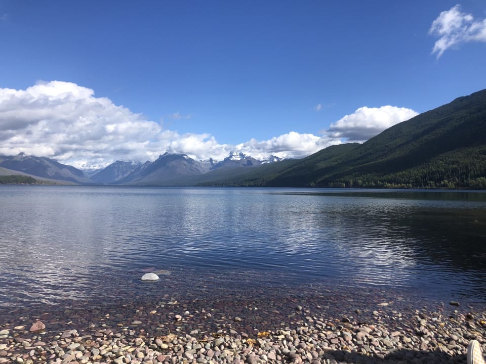 Easy drive to beautiful Glacier National Park