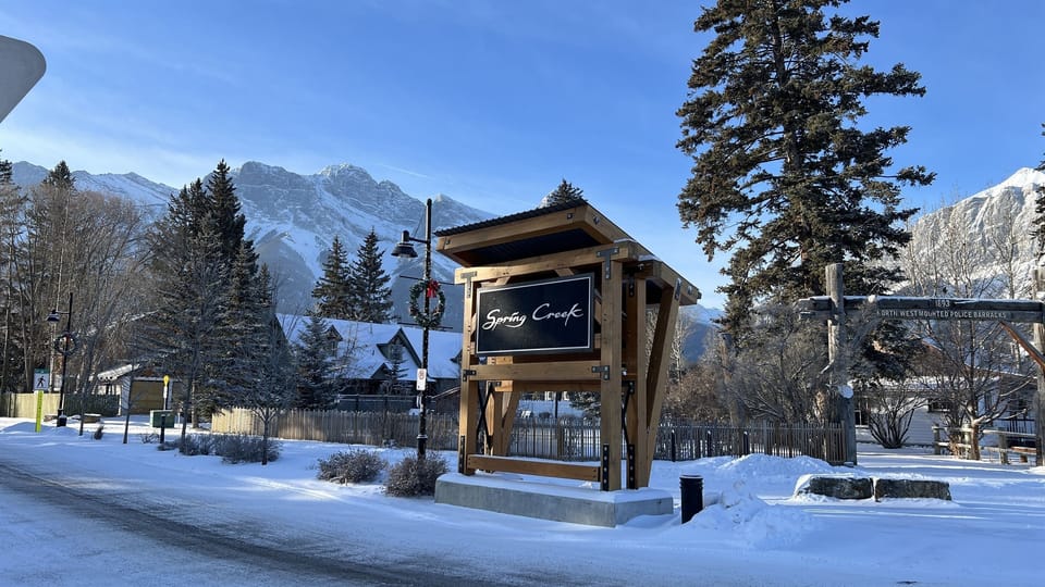 Canmore's best location - Spring Creek!