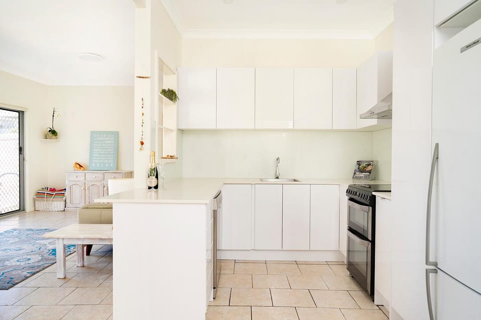 Brand new kitchen with dishwasher