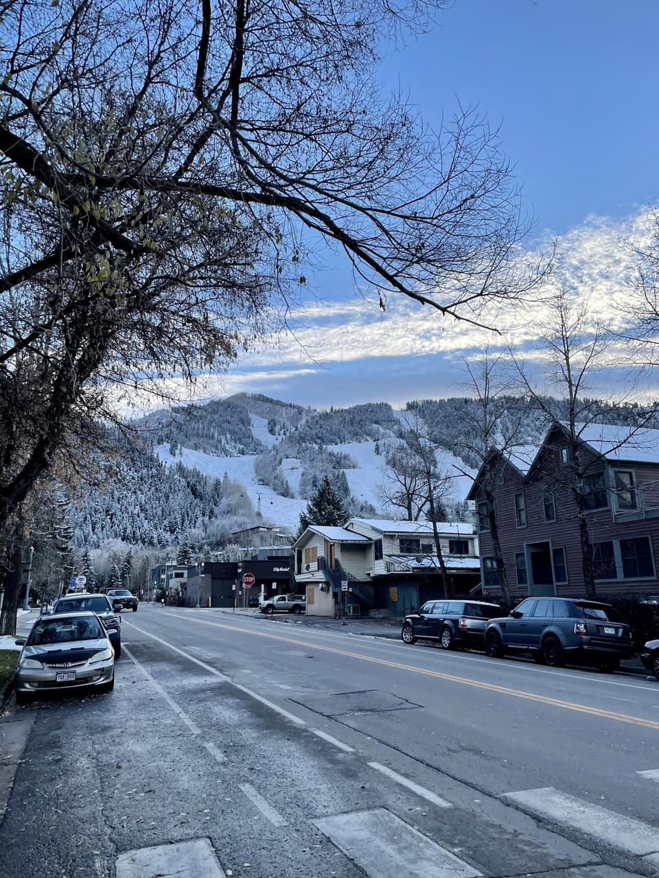 View of Aspen Mtn from the porch