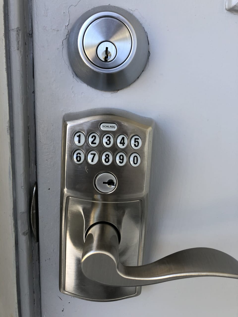 Keypad access 