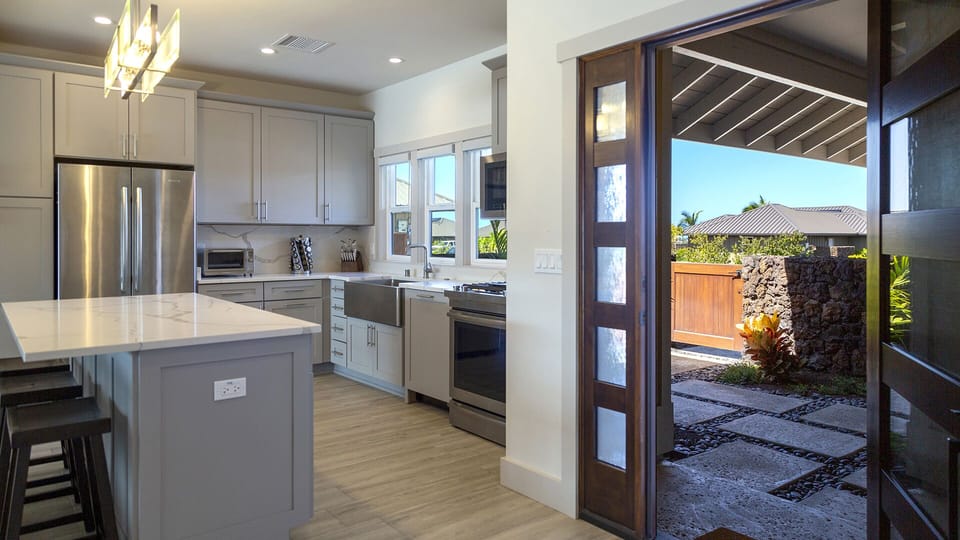 Entry and Kitchen