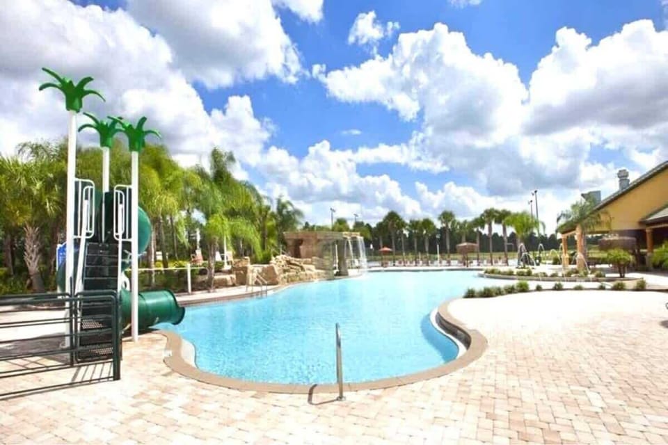Enjoy the community pool, complete with a waterslide.