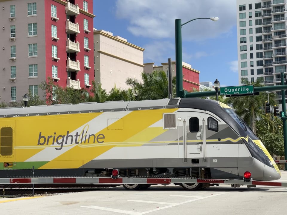 High Speed Train walking dist. serving MIA/FLL