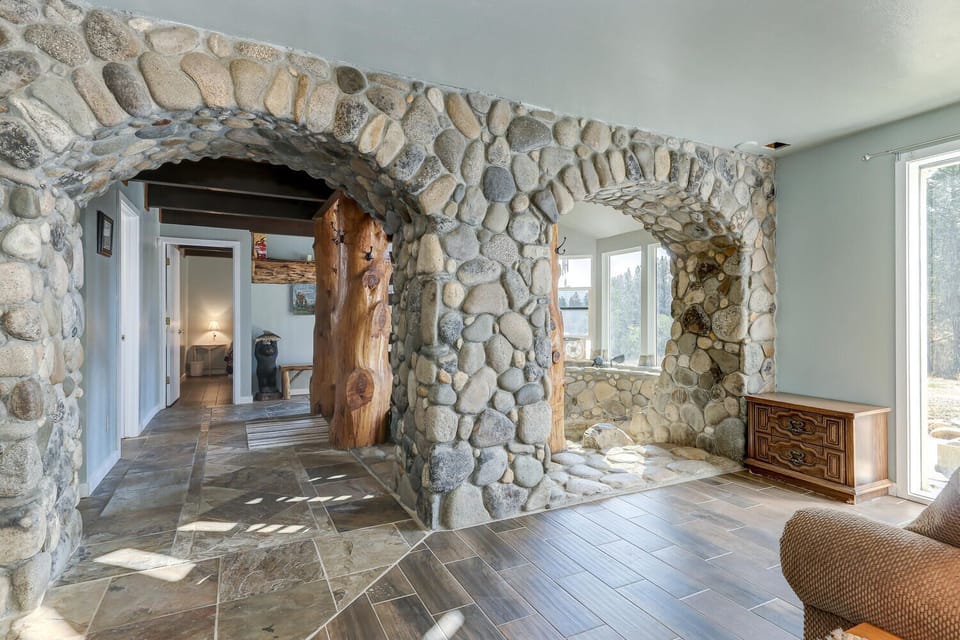 heated floors throughout 