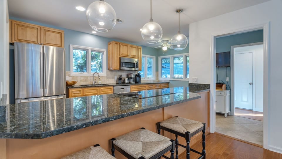 Bright and breezy kitchen