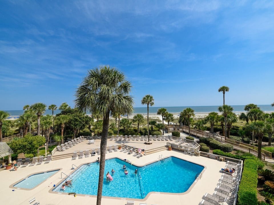 Oceanfront Views from 443 Captains Walk