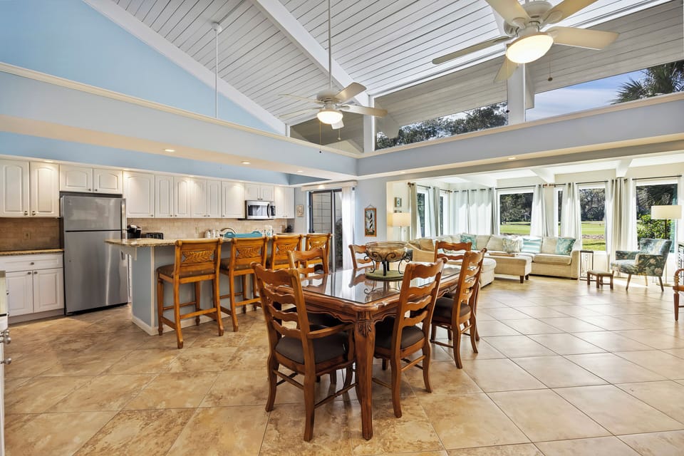 Vaulted ceilings