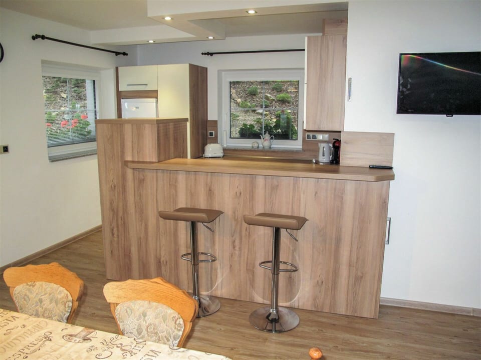 Furniture, Room, Property, Interior Design, Building, Bar Stool, Stool, Floor, House, Cabinetry