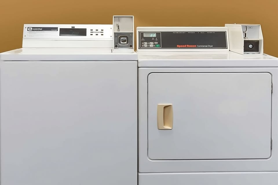 Coin-operated laundry facility for your convenience
