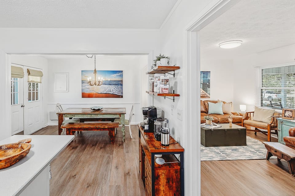 We love the open concept of our cottage and it is something our guests love it as well. 