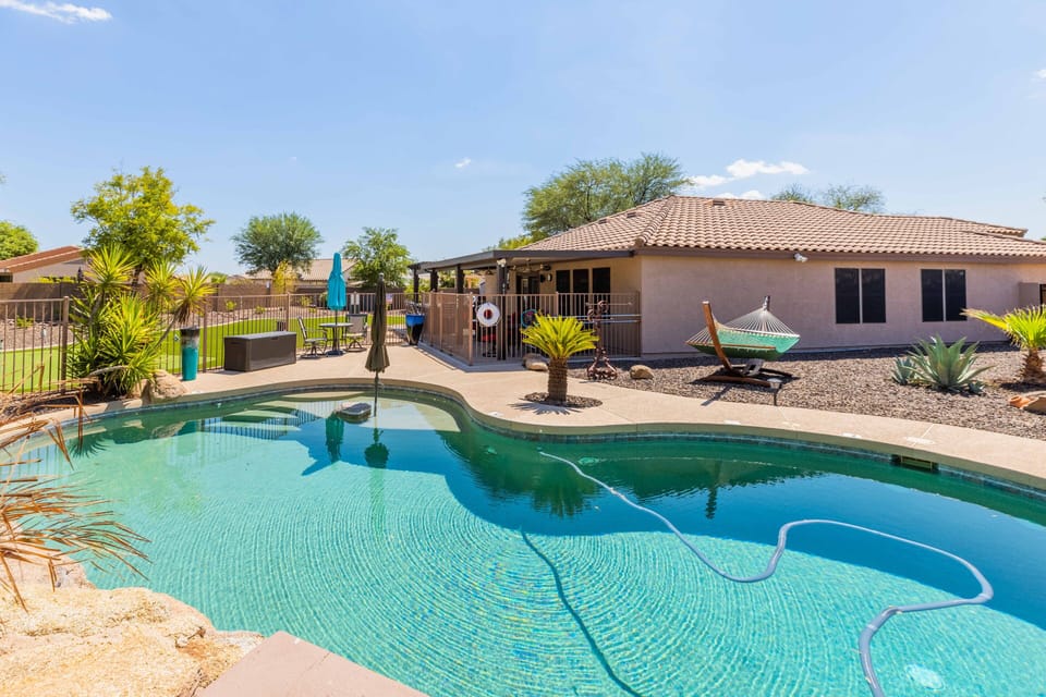 Take a dip in the pool for a refreshing break from AZ heat!