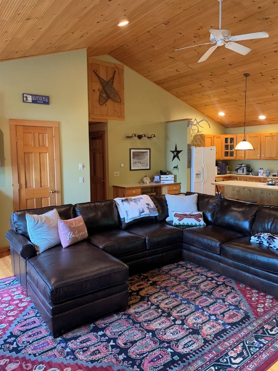 Cozy open living area