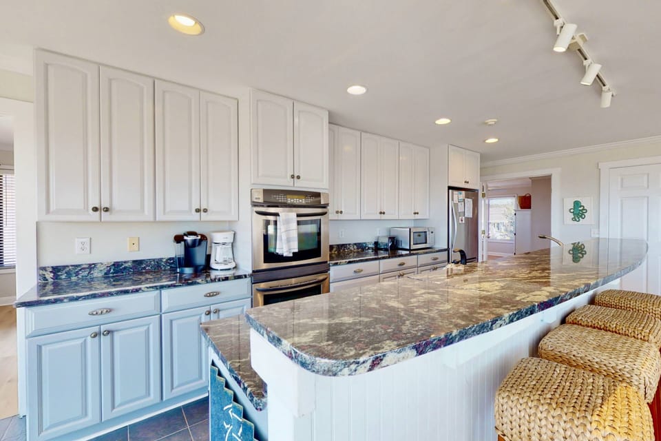 This spacious kitchen has everything you'll need during your stay!
