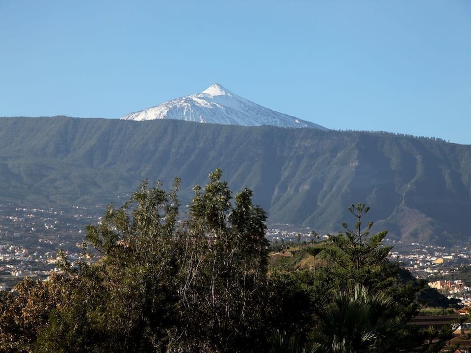 mount teide in distance